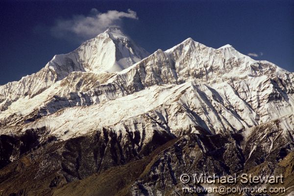 Dhaulagiri and Tukche Peak